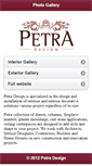 Mobile Screenshot of petradesign.ca