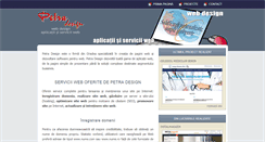 Desktop Screenshot of petradesign.ro